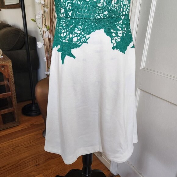 Moulinette Soeurs Lace Sleeveless Dress NWT Sz 4 - Picture 3 of 12